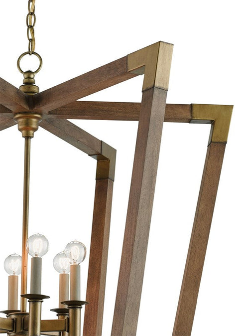 Bastian Lantern Accent Chandelier for Modern Ceiling Light