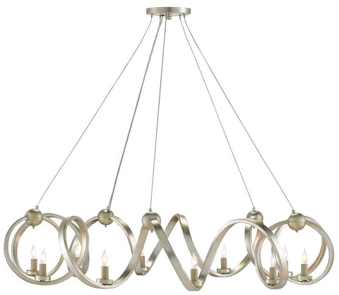 Ringmaster Ambient Contemporary Candelabra Chandelier