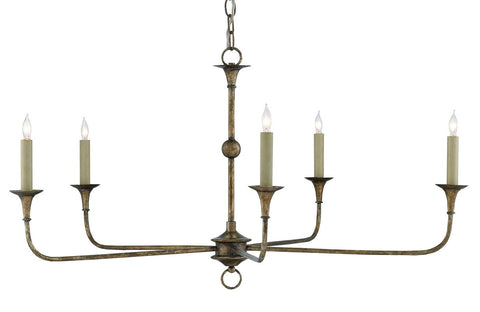 Nottaway Candelabra Chandelier with Bobeche Accent Ceiling Light