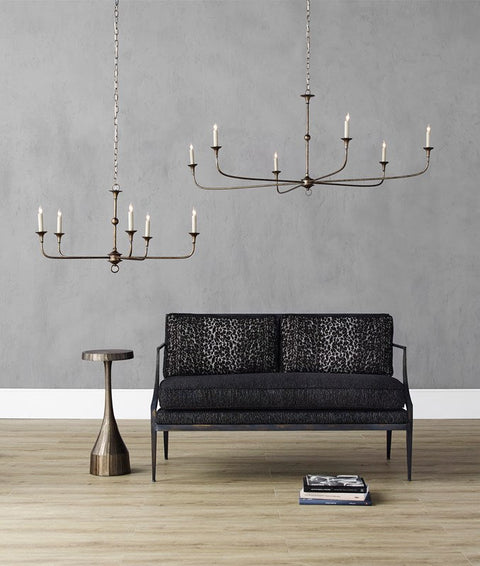 Nottaway Candelabra Chandelier with Bobeche Accent Ceiling Light