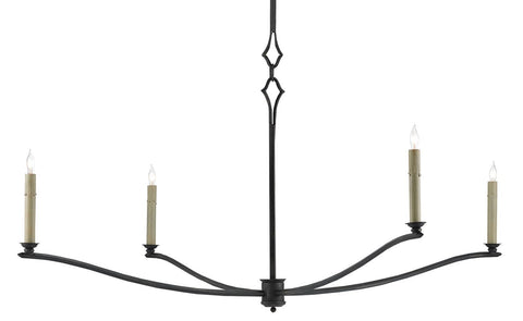 Knole Ambient Minimalist Candelabra Chandelier Ceiling Light