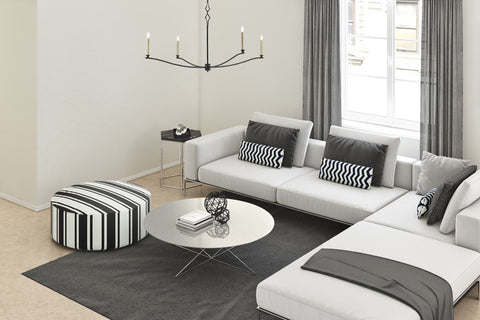 Knole Ambient Minimalist Candelabra Chandelier Ceiling Light