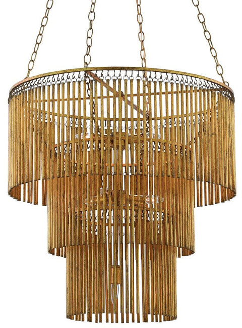 Mantra Ambient Tiered Drum Chandelier for Elegant Modern Spaces