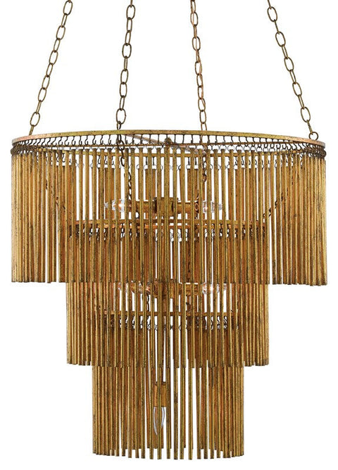 Mantra Ambient Tiered Drum Chandelier for Elegant Modern Spaces