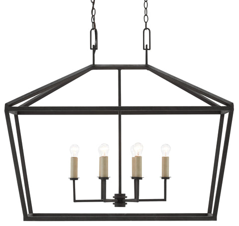 Denison Modern Lantern Pendant Light Accent Ceiling Light