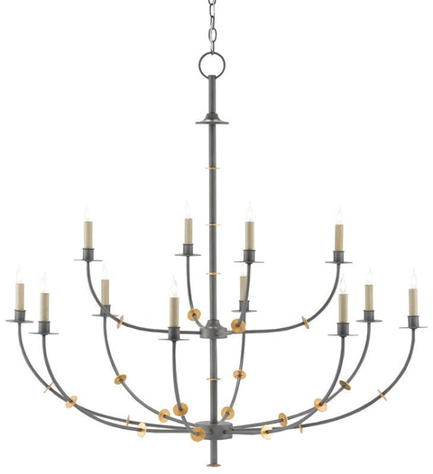 Balladier Ambient Contemporary Candelabra Chandelier Ceiling Light