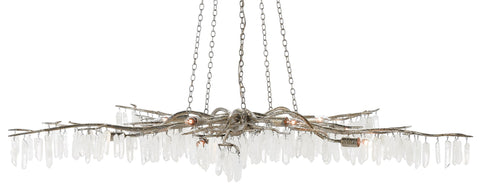Designer Collaboration Tiered Forest Chandelier with Crystals Ceiling Light