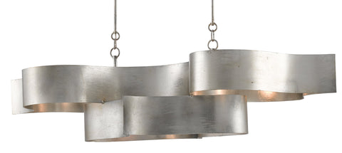 Designer Grand Lotus Oval Chandelier for Contemporary Spaces