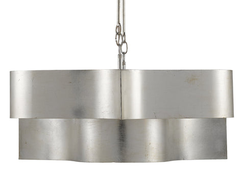 Designer Grand Lotus Oval Chandelier for Contemporary Spaces