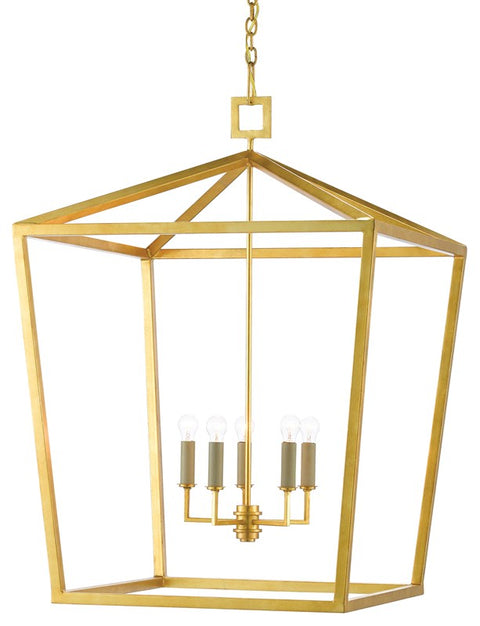 Denison Lantern Pendant Light Contemporary Ceiling Light