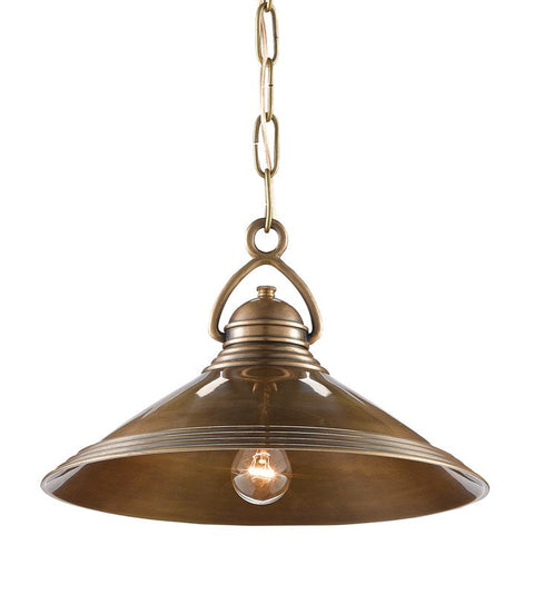 Weybright Accent Industrial Fluted Pendant Light