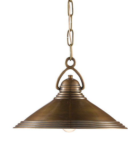 Weybright Accent Industrial Fluted Pendant Light