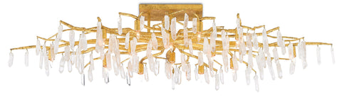 Accent Forest Tree Elegant Semi Flush Mount Ceiling Light