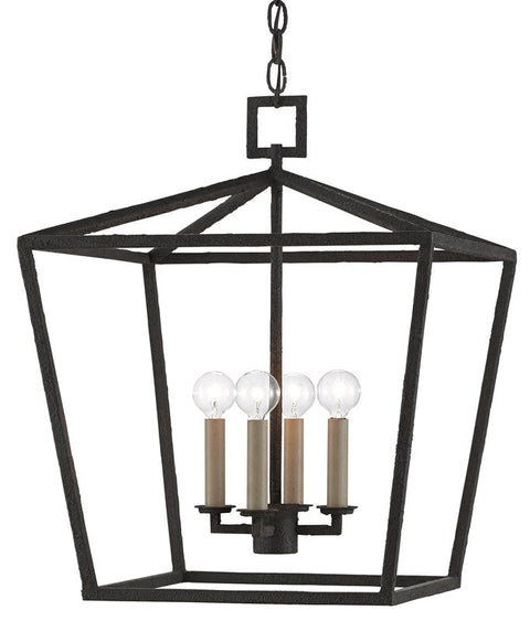 Denison Modern Industrial Lantern Pendant Light