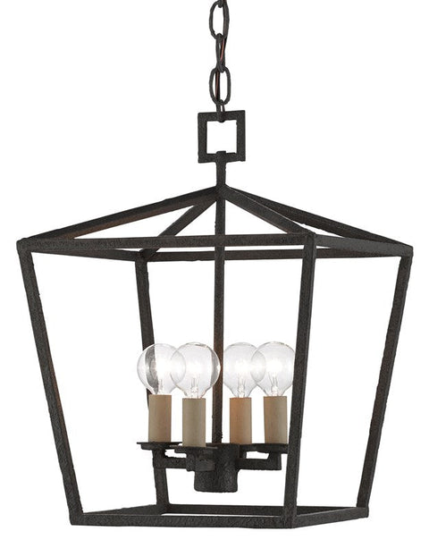 Denison Lantern Accent Industrial Pendant Light