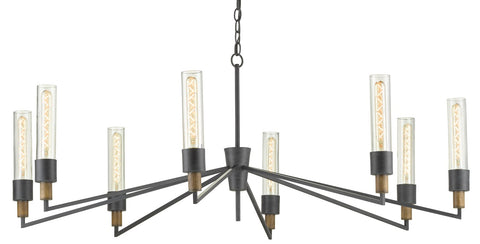 Delgado Ambient Industrial Candelabra Chandelier Ceiling Light