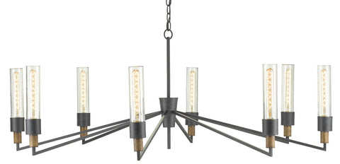 Delgado Ambient Industrial Candelabra Chandelier Ceiling Light