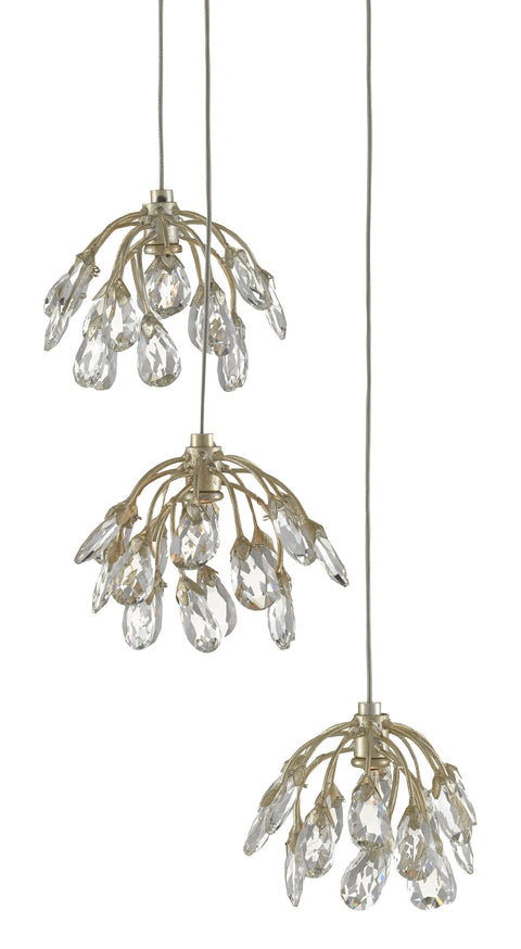 Designer Collaboration Elegant Bell Pendant Light with Crystals