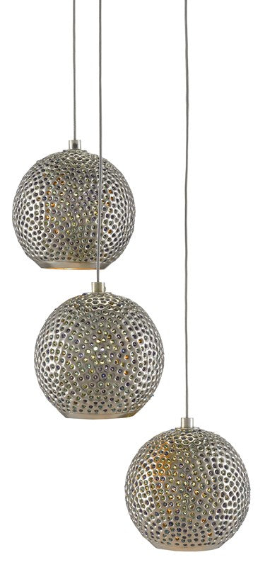 Giro Modern Accent Pendant Light with Beads Ceiling Light