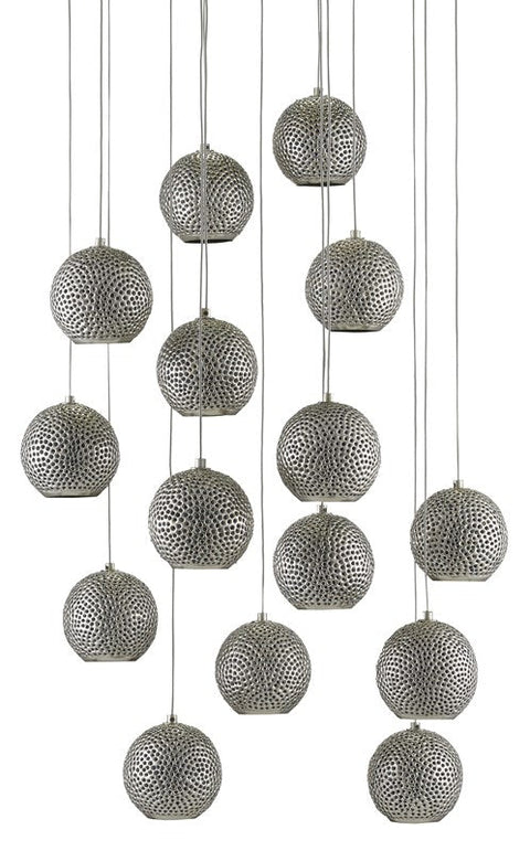 Giro Ambient Modern Round Multi-head Pendant Light