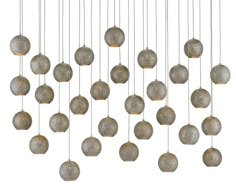 Giro Ambient Modern Beaded Cut-Out Pendant Light