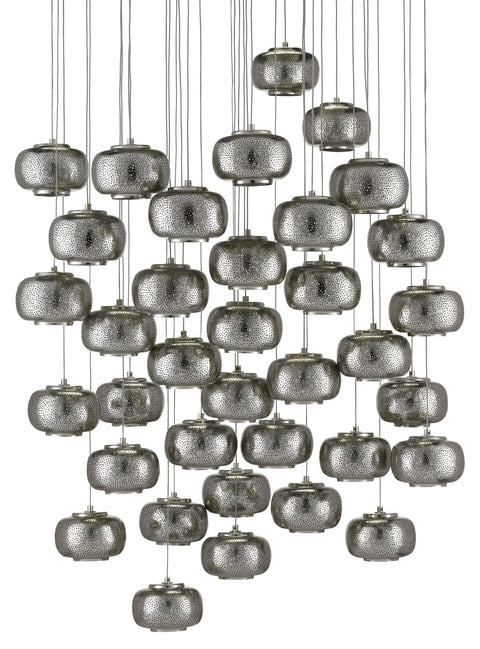 Pepper Modern Multi-head Pendant Light with Cut-Out Design