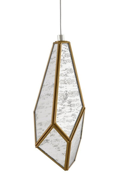 Glace Accent Beveled Modern Pendant Light Ceiling Light