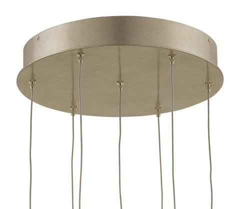 Ambient Dove Modern Cylinder Pendant Light with Pleated Shade