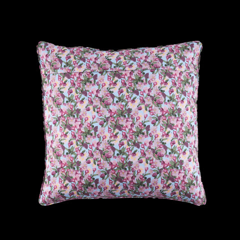 Powered by People Artful Traditionalist Bohemian Floral Graphic Pillow Cover - 20 x 20