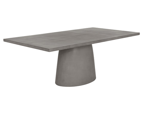 Sunpan Cavallini Timeless Minimalist Bistro Dining Table