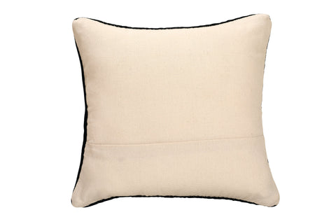 The Artisen Monochromatic Modern Bikaneri Wool Accent Pillow Cover - 18 x 18