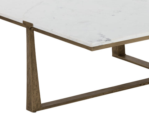 Cowell Timeless Minimalist Mid Century Rectangle Coffee Table