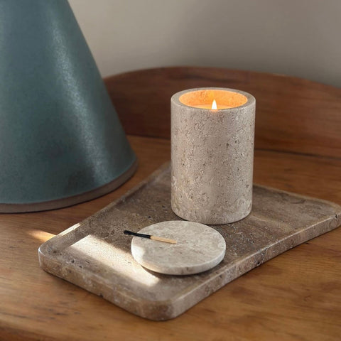 Ange Volant Tray in Biscotti