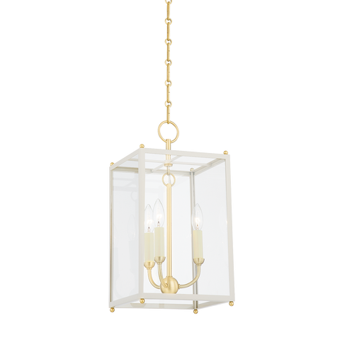Chaselton Traditional Lantern Pendant Light with Adjustable Height