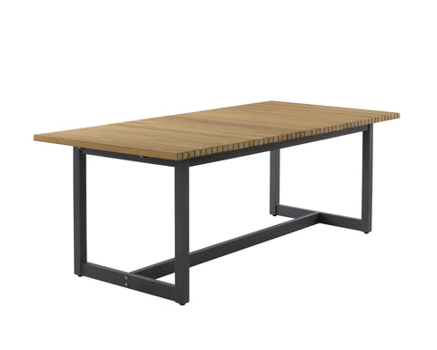 Nature-Driven Modernist Extendable Rectangle Dining Table