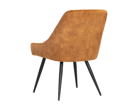 Timeless Minimalist Modern Upholstered Dining Armchair