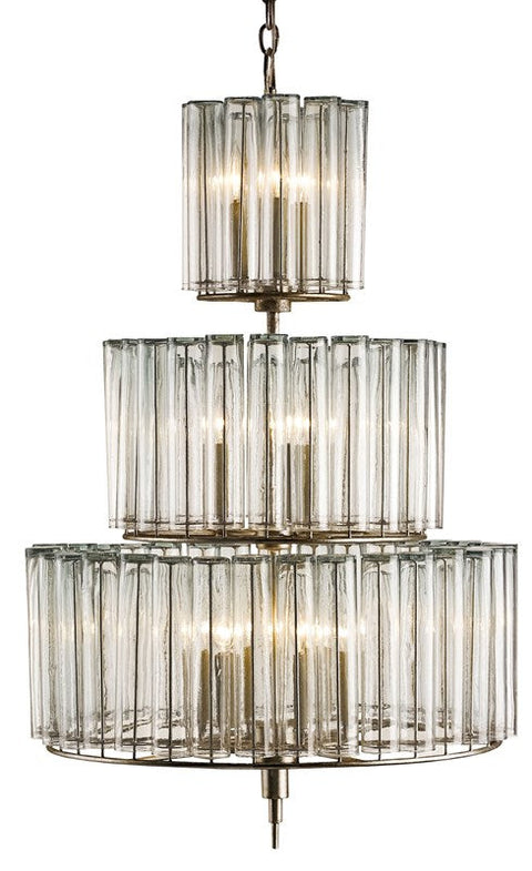 Bevilacqua Designer Collaboration Elegant Tiered Chandelier