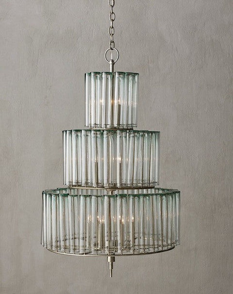 Bevilacqua Designer Collaboration Elegant Tiered Chandelier