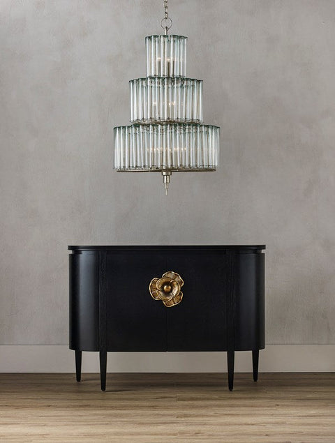 Bevilacqua Designer Collaboration Elegant Tiered Chandelier