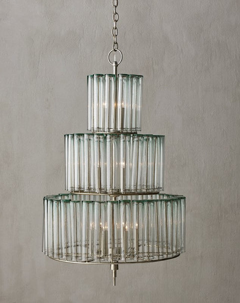 Bevilacqua Designer Collaboration Elegant Tiered Chandelier