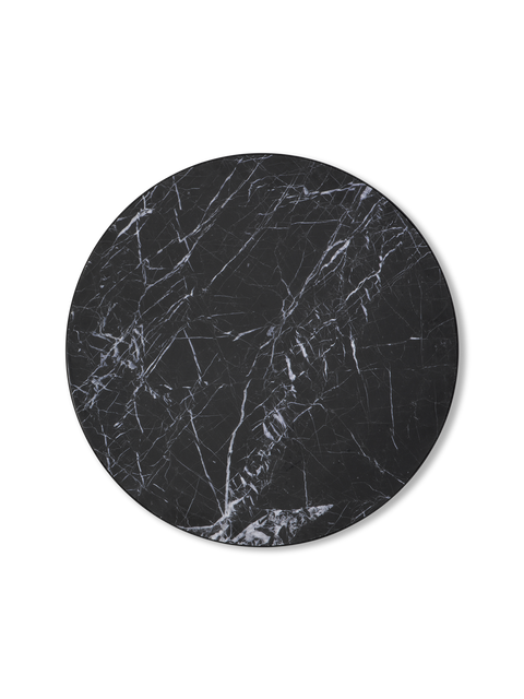 Modern Minimalist Round Marble Frame Coffee Table