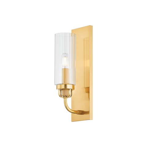 Halifax Accent Fluted Art Deco Sconce Wall Light