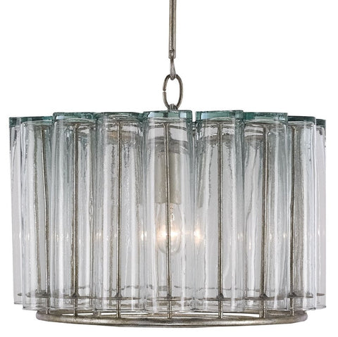 Bevilacqua Designer Collaboration Modern Fluted Drum Pendant Light