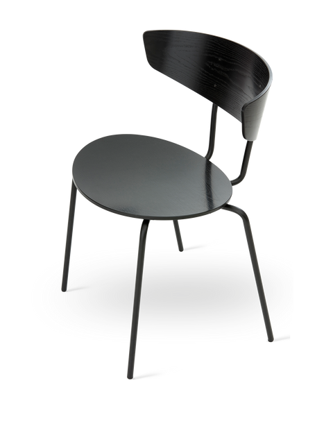 Herman Timeless Minimalist Scandinavian Dining Side Chair