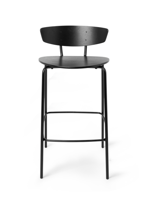 Herman Timeless Minimalist High Back Counter Stool