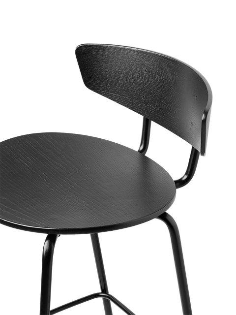 Herman Timeless Minimalist High Back Counter Stool