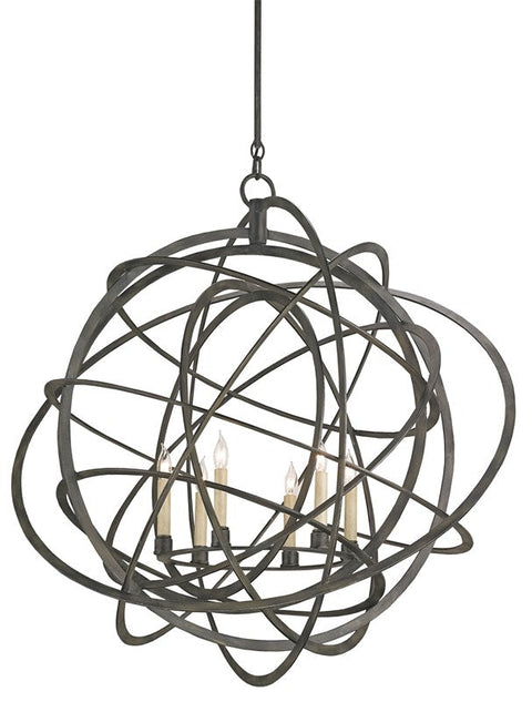 Genesis Modern Sputnik Candelabra Chandelier Ceiling Light