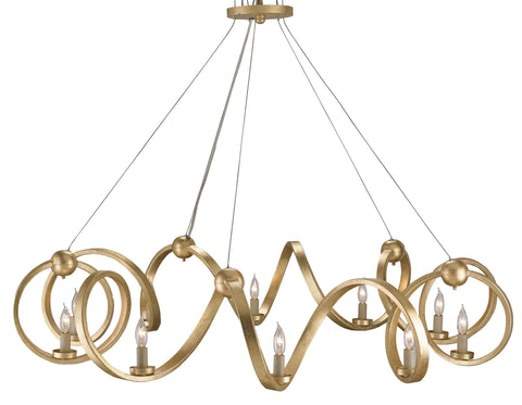 Ringmaster Ambient Candelabra Chandelier Contemporary Ceiling Light