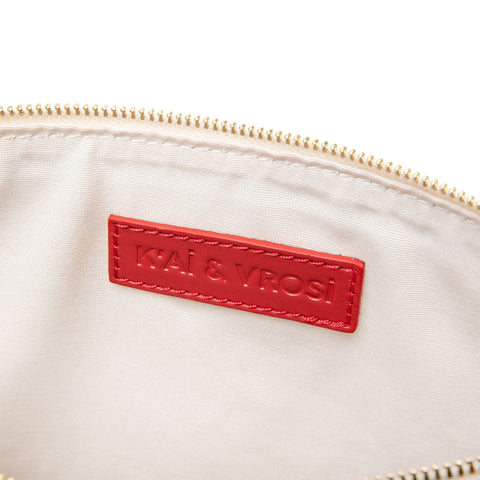 Geometric Zipper Clutch