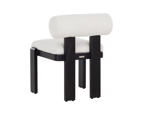 Timeless Minimalist Modern Upholstered Dining Side Chair